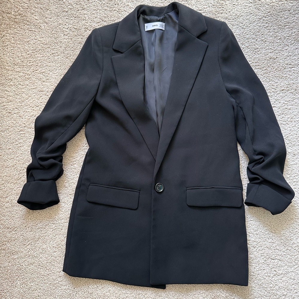 Mango Black Women's Blazer